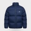 Kurtka męska Nike Sportswear Club Puffer Jacket Therma-FIT Midnight Navy White granatowa FB7369-410
