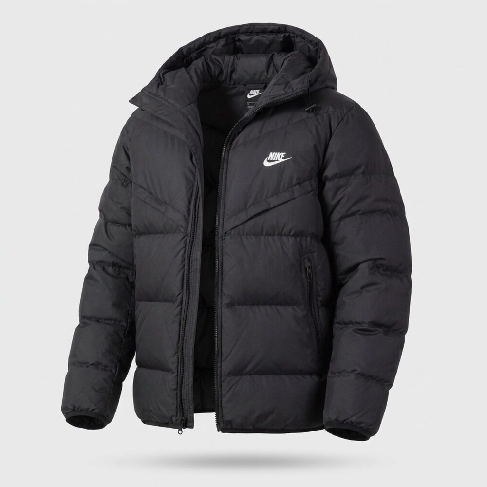 Kurtka męska Nike Sportswear Windrunner Storm-Fit Puffer czarna FB8178-010