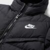 Kurtka męska Nike Sportswear Windrunner Down-Fill Hooded Parka Black White czarna FB8180-010