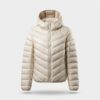 Kurtka damska Nike Sportswear Windrunner Down-Fill kremowo-beżowa HV5106-072