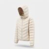 Kurtka damska Nike Sportswear Windrunner Down-Fill kremowo-beżowa HV5106-072