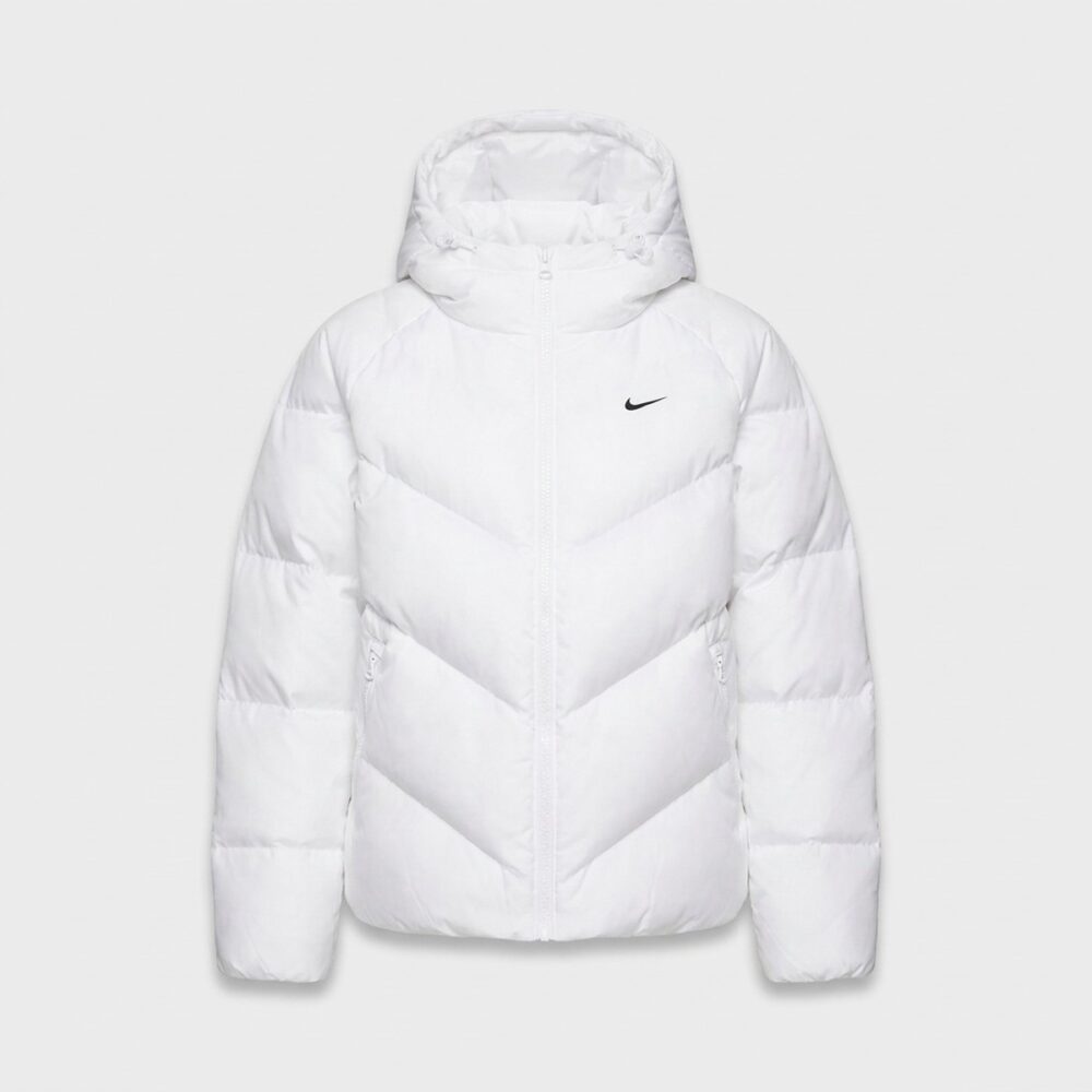 Kurtka damska Nike Windrunner Puffer Storm-FIT biała HV5236-100