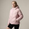 Kurtka damska Nike Sportswear Windpuffer Storm-FIT Loose Hooded Down Jacket Pink Foam różowa HV5236-667
