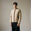 Kurtka męska Nike Sportswear CNY Snake Year Woven Quilted Liner Jacket beżowo-brązowa HV8204-370