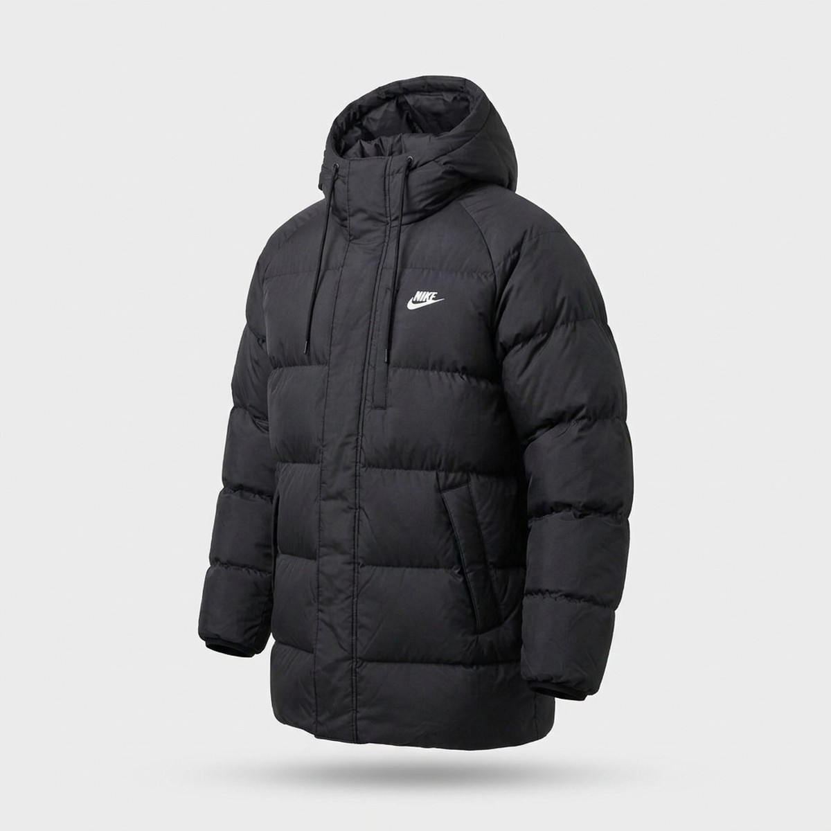 Kurtka męska Nike Sportswear Club Therma-FIT Parka Black White czarna IB2974-010