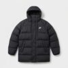 Kurtka męska Nike Sportswear Club Therma-FIT Parka Black White czarna IB2974-010