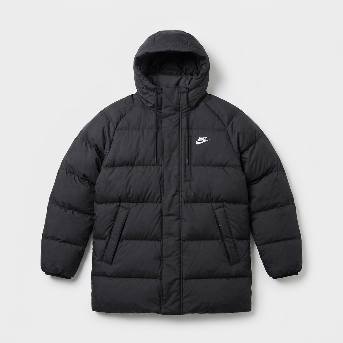 Kurtka męska Nike Sportswear Club Therma-FIT Parka Black White czarna IB2974-010