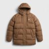 Kurtka męska Nike Sportswear Club Therma-FIT Puffer Parka Ale Brown White brązowa IB2974-235