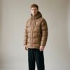 Kurtka męska Nike Sportswear Club Therma-FIT Puffer Parka Ale Brown White brązowa IB2974-235