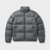 Kurtka męska Nike Sportswear Club Puffer Jacket grafitowo-szara IB2976-068