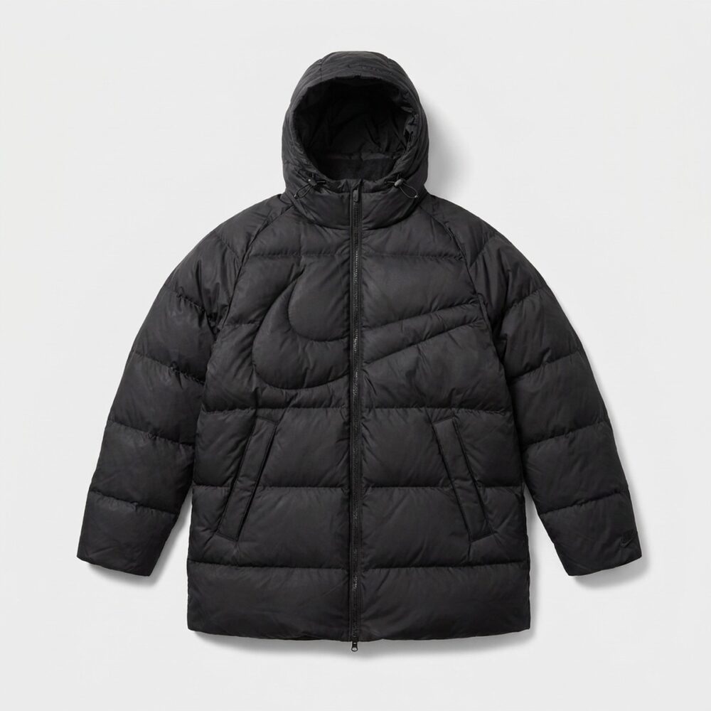 Kurtka męska Nike Sportswear Club Therma-FIT Loose Fit Parka czarna IH2378-010