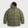 Kurtka męska Nike Sportswear Club Puffer Parka Medium Olive Olive khaki-oliwkowa IH2378-222