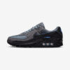 Buty Nike Air Max 90 Szary, czarny Light Smoke Grey Football Blue IV4681-077
