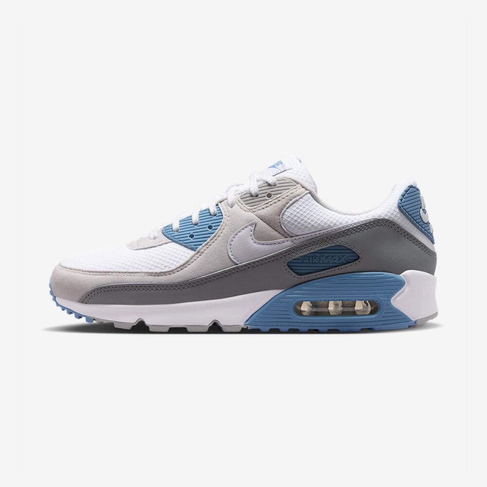 Buty Nike Air Max 90 Biały, szary, niebieski IX0354-100