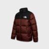 Kurtka unisex The North Face 1996 Retro Nuptse Ember Soil TNF Black bordowa NF0A3C8DJX7