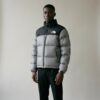 Kurtka unisex The North Face 1996 Retro Nuptse Smoked Pearl TNF Black szaro-czarna NF0A3C8DRPI