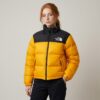 Kurtka damska The North Face 1996 Retro Nuptse Summit Gold TNF Black żółto-czarna NF0A3XEO56P