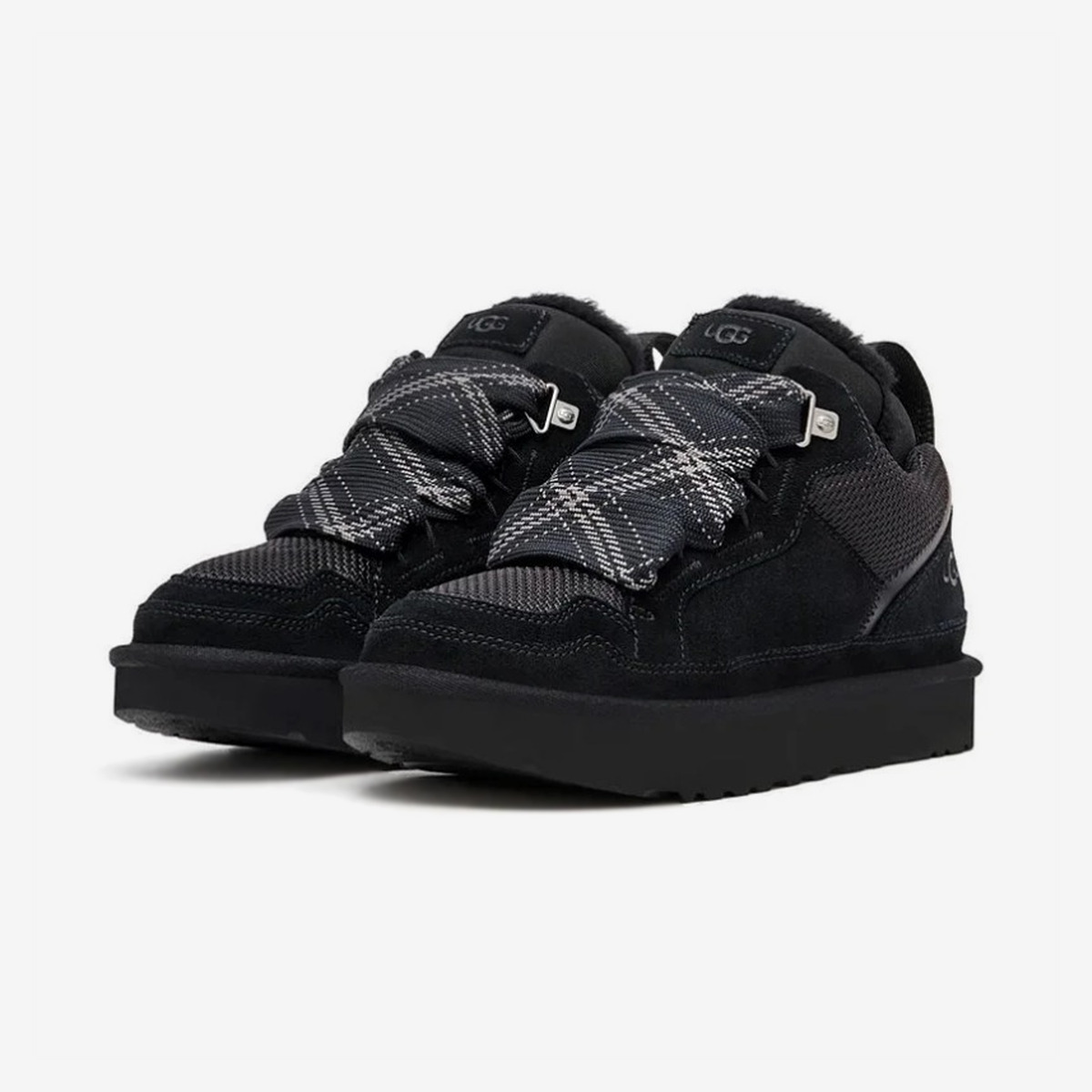Ugg Lowmel Black-1144032-Blk - Czarny Sneakersy