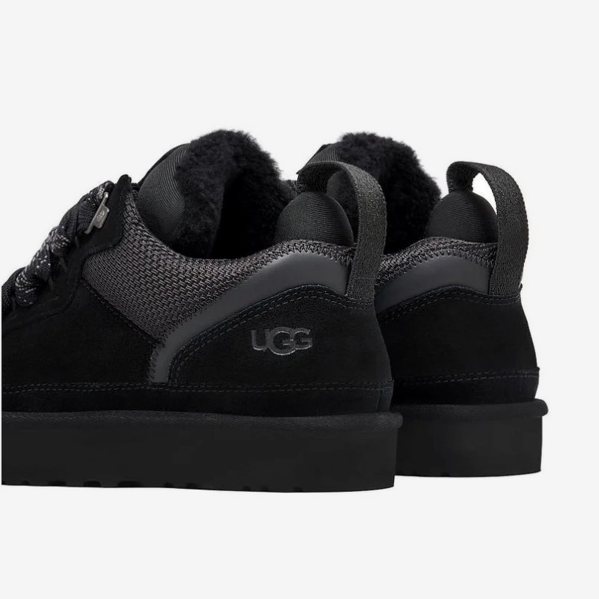 Ugg Lowmel Black-1144032-Blk - Czarny Sneakersy